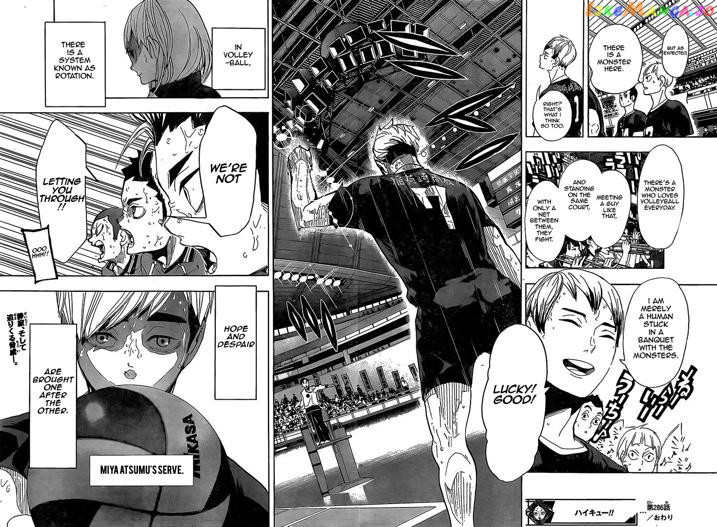 Haikyuu!!, Chapter 286 image 17